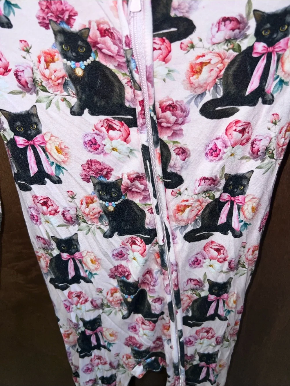 Posh Peanut Halloween Black Cat Purrsephone Convertible Romper